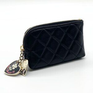 CHANEL Black Heart Wallet